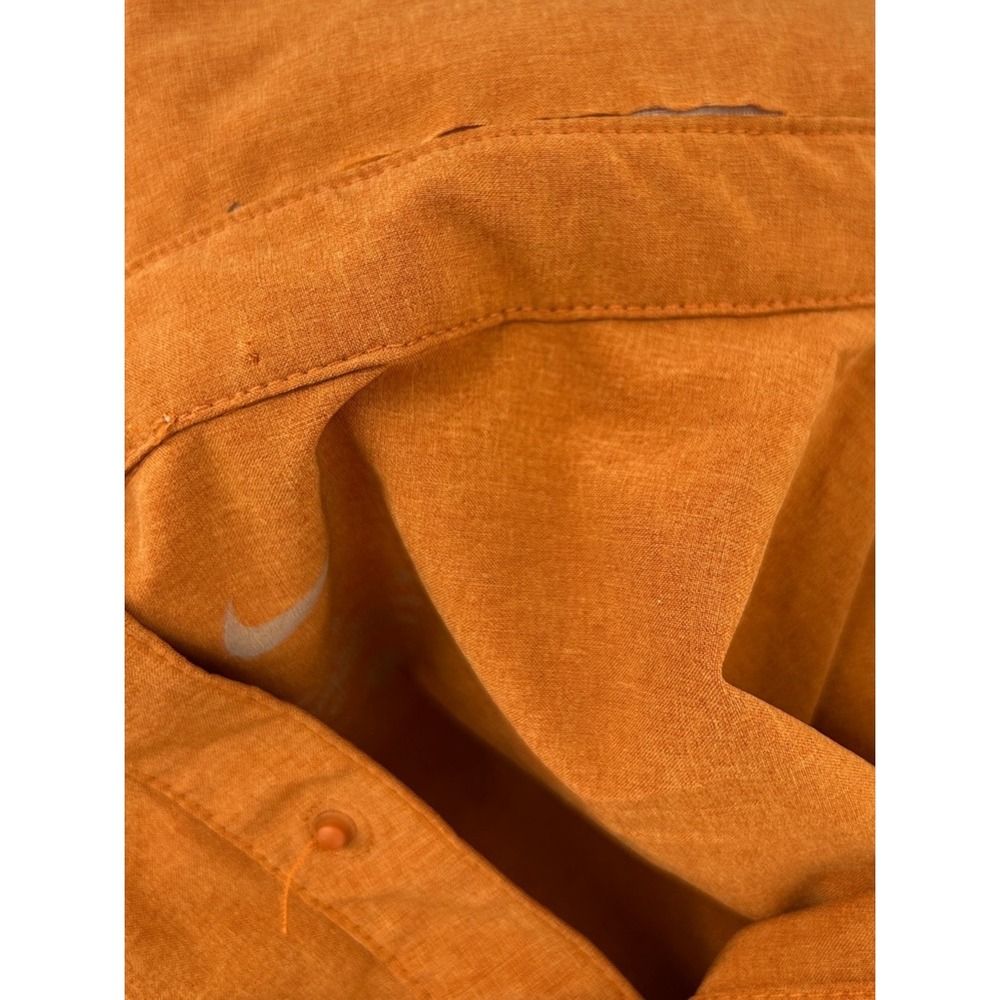Nike Football Coaches Polo Shirt Desert Orange - Picture 6 of 7